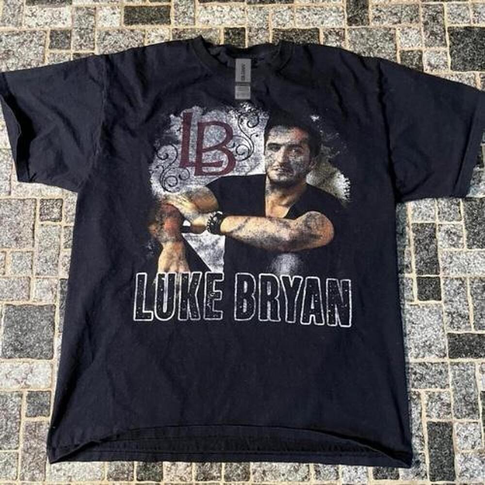 Black Luke Bryan Tour Tee